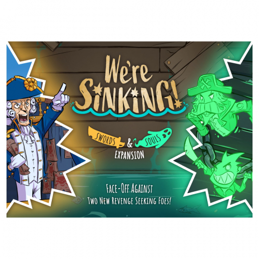 We're Sinking! - Swords & Souls (Exp.) i gruppen SELSKABSSPIL / Udvidelser hos Spelexperten (WES-R03-EN)