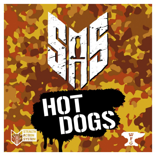 SAS: Rogue Regiment - Hot Dogs i gruppen SELSKABSSPIL / Udvidelser hos Spelexperten (WFG003)