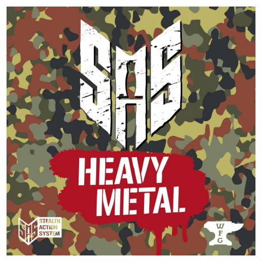 SAS: Rogue Regiment - Heavy Metal i gruppen SELSKABSSPIL / Udvidelser hos Spelexperten (WFG004)