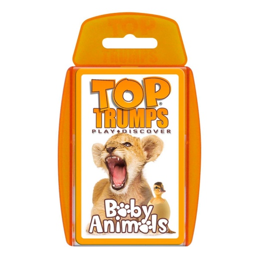 Top Trumps - Baby Animals i gruppen SELSKABSSPIL / Kortspil hos Spelexperten (WIN1515)