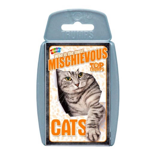 Top Trumps - Cats i gruppen SELSKABSSPIL / Kortspil hos Spelexperten (WIN2369)