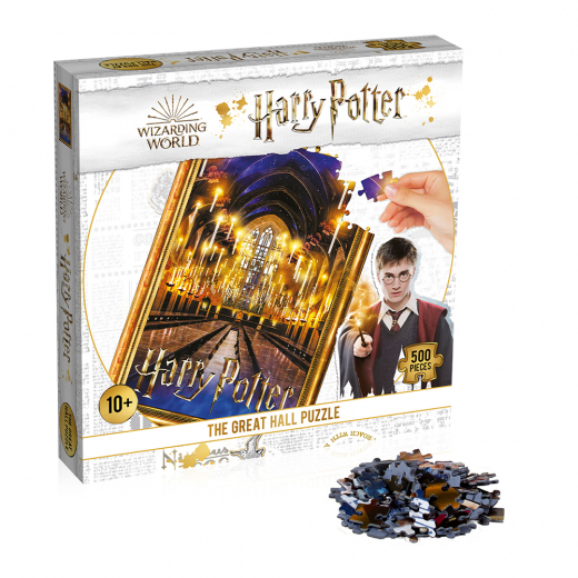 Puslespil - Harry Potter Great Hall 500 brikker i gruppen PUSLESPIL / < 750 brikker hos Spelexperten (WM01005-ML1-6)