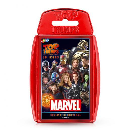 Top Trumps - Marvel Cinematic Universe i gruppen SELSKABSSPIL / Kortspil hos Spelexperten (WM01242-EN1-6)