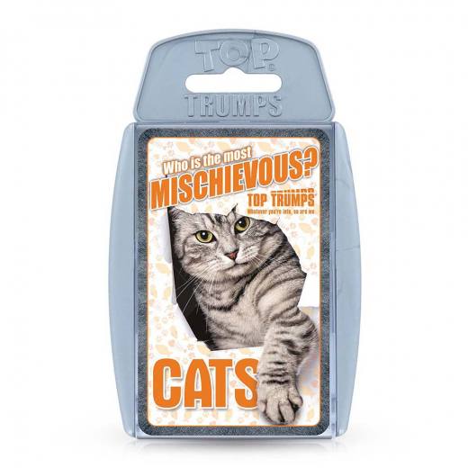 Top Trumps - Cats (Rebrand) i gruppen SELSKABSSPIL / Kortspil hos Spelexperten (WM01566-EN1-6)