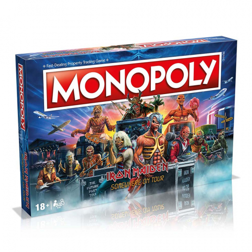 Monopoly Iron Maiden i gruppen SELSKABSSPIL / Familiespil hos Spelexperten (WM01790-EN1-6)