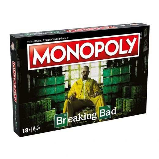 Monopoly Breaking Bad i gruppen SELSKABSSPIL / Familiespil hos Spelexperten (WM01831-EN1-6)