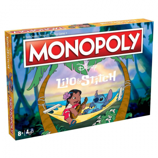 Monopoly Lilo & Stitch i gruppen SELSKABSSPIL / Familiespil hos Spelexperten (WM02869-EN1-6)