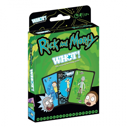 WHOT! Rick and Morty (DK) i gruppen SELSKABSSPIL / Kortspil hos Spelexperten (WM02941)