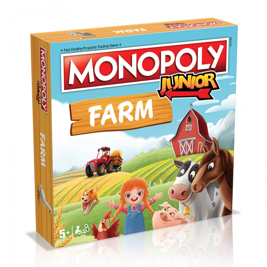 Monopoly Junior Farm i gruppen SELSKABSSPIL / Børnespil hos Spelexperten (WM04483-EN1-6)