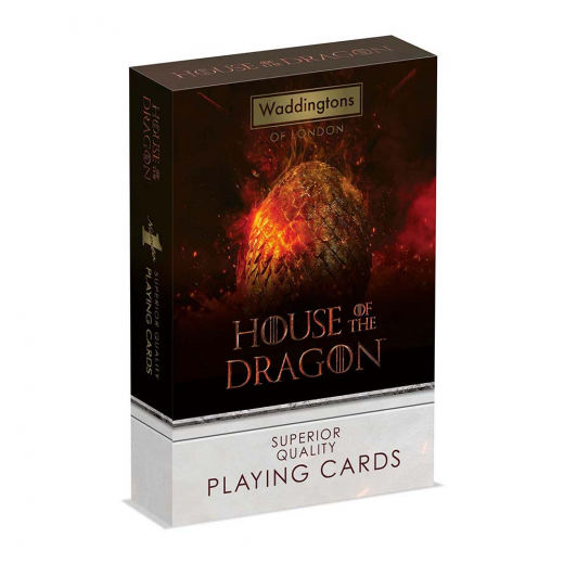 Waddingtons House of Dragons spille kort i gruppen SELSKABSSPIL / Poker & casino / Design hos Spelexperten (WM04535-EN1-12)