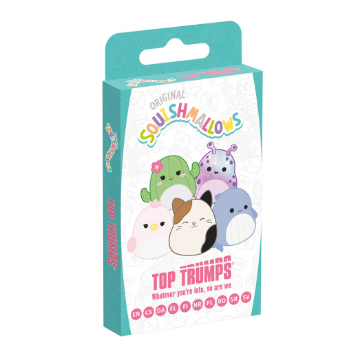 Top Trumps - Squishmallows i gruppen SELSKABSSPIL / Kortspil hos Spelexperten (WM04560-ML1-12)