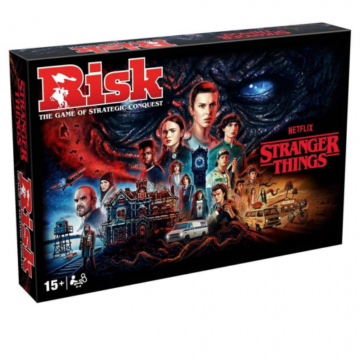 Risk: Stranger Things i gruppen SELSKABSSPIL / Strategispil hos Spelexperten (WM04652)