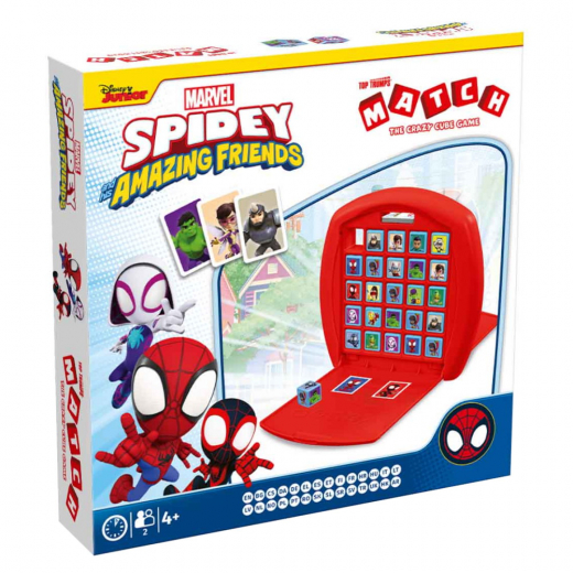 Top Trumps Match - Spidey and His Amazing Friends (DK) i gruppen SELSKABSSPIL / Familiespil hos Spelexperten (WM04798)