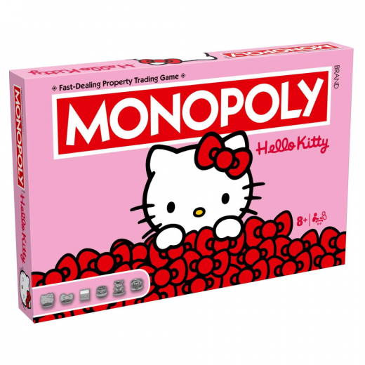 Monopoly Hello Kitty i gruppen SELSKABSSPIL / Familiespil hos Spelexperten (WM04863-EN1-6)