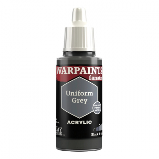 Army Painter: Warpaints Fanatic - Uniform Grey i gruppen SELSKABSSPIL / Tilbehør / Andet hos Spelexperten (WP3003)