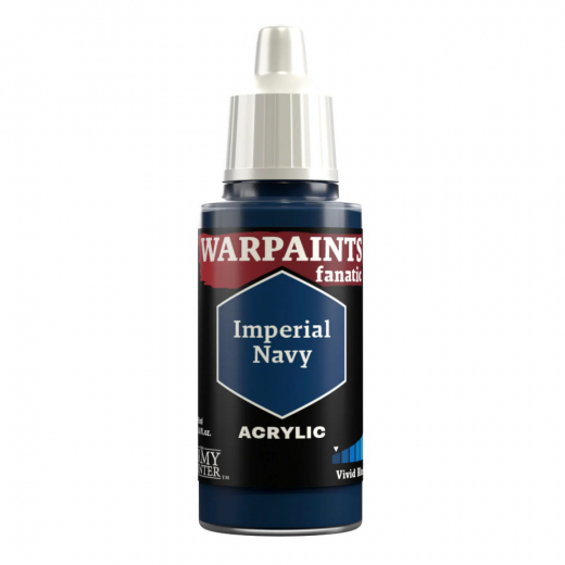 Army Painter: Warpaints Fanatic - Imperial Navy i gruppen SELSKABSSPIL / Tilbehør / Andet hos Spelexperten (WP3025)