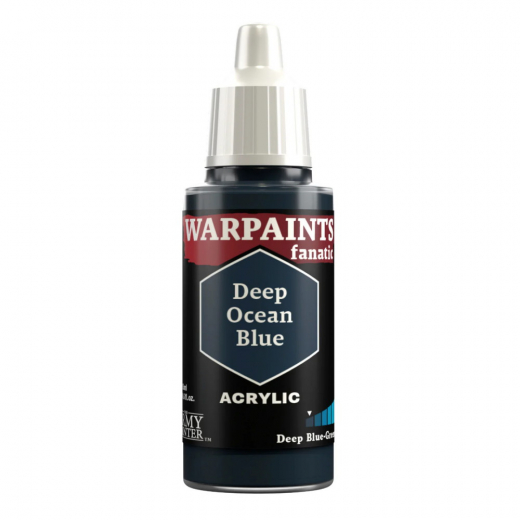 Army Painter: Warpaints Fanatic - Deep Ocean Blue i gruppen SELSKABSSPIL / Tilbehør / Andet hos Spelexperten (WP3031)