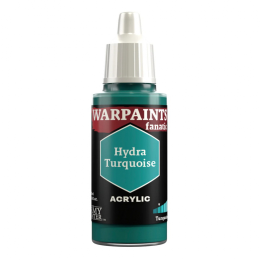 Army Painter: Warpaints Fanatic - Hydra Turquoise i gruppen SELSKABSSPIL / Tilbehør / Andet hos Spelexperten (WP3038)