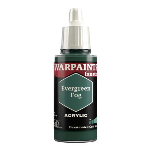 Army Painter: Warpaints Fanatic - Evergreen Fog i gruppen SELSKABSSPIL / Tilbehør / Andet hos Spelexperten (WP3061)