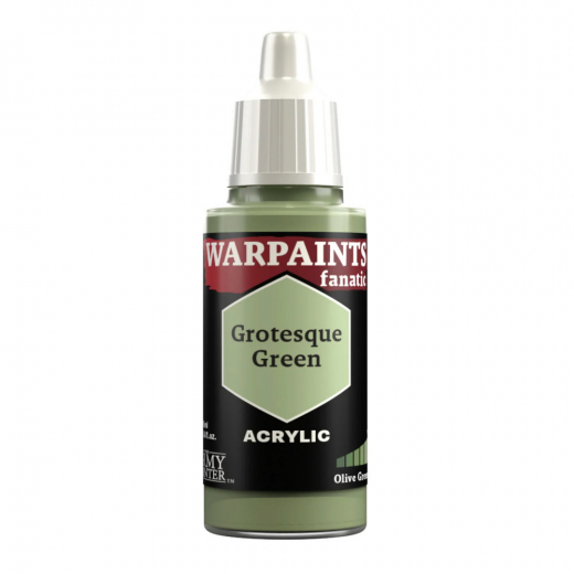 Army Painter: Warpaints Fanatic - Grotesque Green i gruppen SELSKABSSPIL / Tilbehør / Andet hos Spelexperten (WP3072)