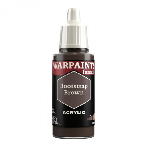 Army Painter: Warpaints Fanatic - Bootstrap Brown i gruppen SELSKABSSPIL / Tilbehør / Andet hos Spelexperten (WP3074)