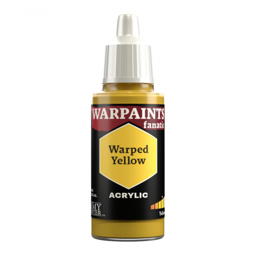 Army Painter: Warpaints Fanatic - Warped Yellow i gruppen SELSKABSSPIL / Tilbehør / Andet hos Spelexperten (WP3094)