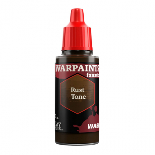 Army Painter: Warpaints Fanatic Wash - Rust Tone i gruppen SELSKABSSPIL / Tilbehør / Andet hos Spelexperten (WP3204)