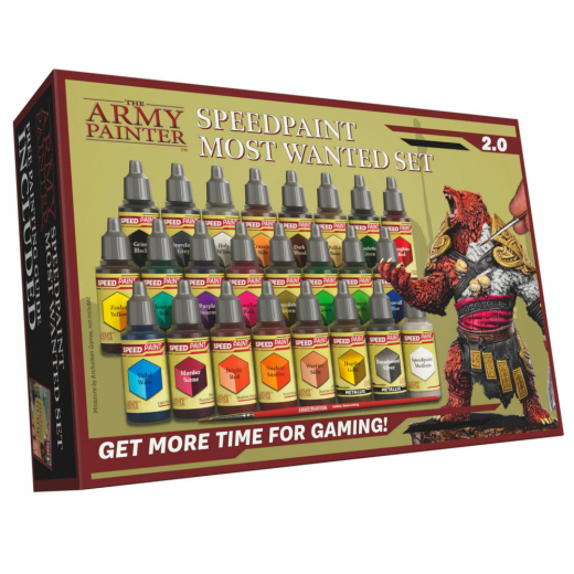 Army Painter: Speedpaint Most Wanted Set 2.0 i gruppen SELSKABSSPIL / Tilbehør / Andet hos Spelexperten (WP8060)