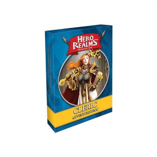 Hero Realms: Cleric - Adventure Deck (Exp.) i gruppen SELSKABSSPIL / Spilserier / Hero Realms hos Spelexperten (WWG533)