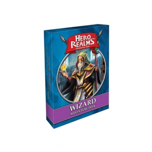 Hero Realms: Wizard - Adventure Deck (Exp.) i gruppen SELSKABSSPIL / Spilserier / Hero Realms hos Spelexperten (WWG537)