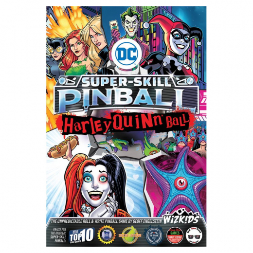 DC Super-Skill Pinball: Harley Quinn Ball i gruppen SELSKABSSPIL / Strategispil hos Spelexperten (WZK87600)