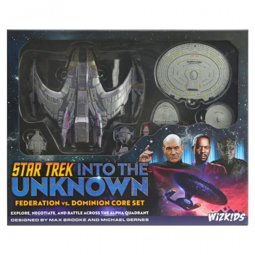 Star Trek: Into The Unknown - Federation vs. Dominion Core Set i gruppen SELSKABSSPIL / Strategispil hos Spelexperten (WZK89850)