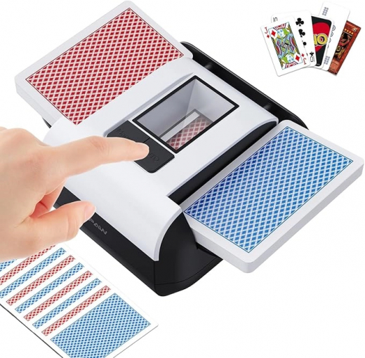 Card Shuffler X1 (kort blander) i gruppen SELSKABSSPIL / Poker & casino / Tilbehør hos Spelexperten (X1-shuffler)