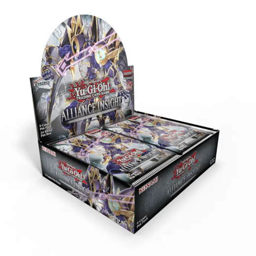 Yu-Gi-Oh! TCG: Alliance Insight Booster Display i gruppen SELSKABSSPIL / Kortspil hos Spelexperten (YGO-ALIN-DIS)