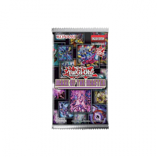 Yu-Gi-Oh! TCG: Maze of the Master Booster Pack i gruppen SELSKABSSPIL / Kortspil hos Spelexperten (YGO-MAMA-BOS)