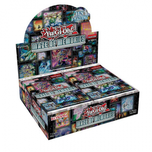 Yu-Gi-Oh! TCG: Maze of Memories Booster Display i gruppen SELSKABSSPIL / Kortspil hos Spelexperten (YGO847-7-DIS)