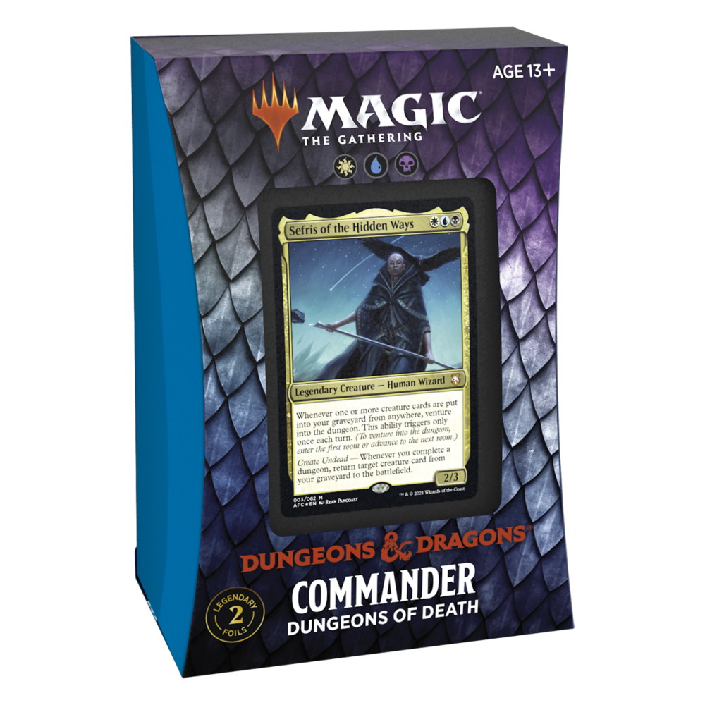 Magic The Gathering Dungeons Of Death Commander Deck