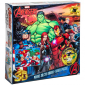 Puslespil - Avengers, 200 dobbeltsidede brikker