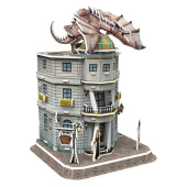 4D Model Kit - Harry Potter Gringotts Bank 74 Brikker 4D Model Kit - Harry Potter Gringotts Bank 74 Brikker