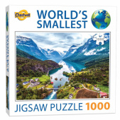 World's Smallest Fjords Norge 1000 Brikker World's Smallest Fjords Norge 1000 Brikker
