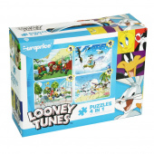 Puslespil: Looney Tunes 9-24 Brikker Puslespil: Looney Tunes 9-24 Brikker